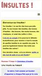 Mobile Screenshot of insultes.gromweb.com