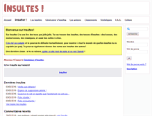 Tablet Screenshot of insultes.gromweb.com